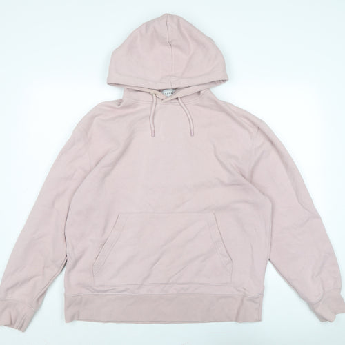 Topman Mens Purple Polyester Pullover Hoodie Size L