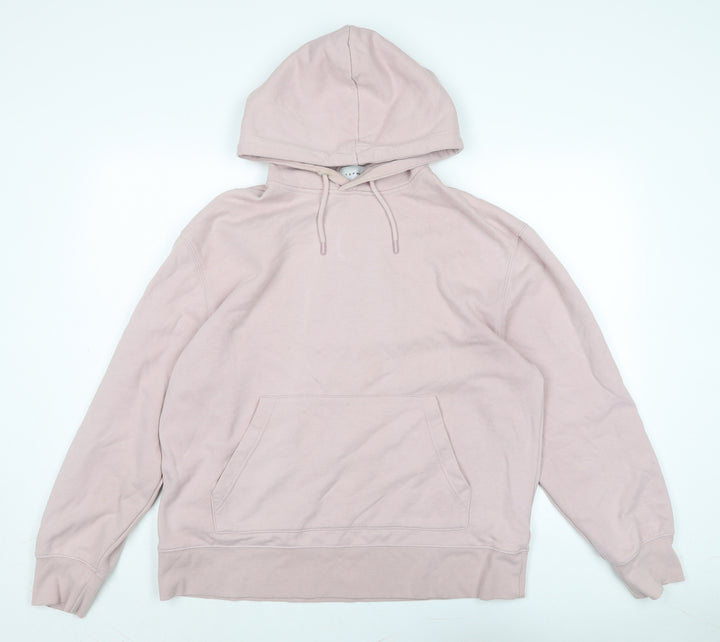 Topman Mens Purple Polyester Pullover Hoodie Size L