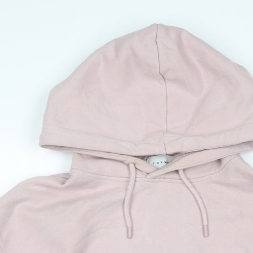 Topman Mens Purple Polyester Pullover Hoodie Size L
