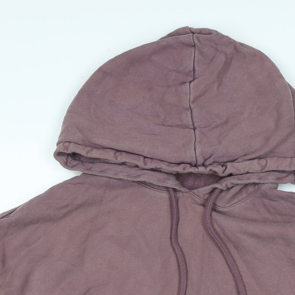 ASOS Mens Purple Polyester Pullover Hoodie Size M