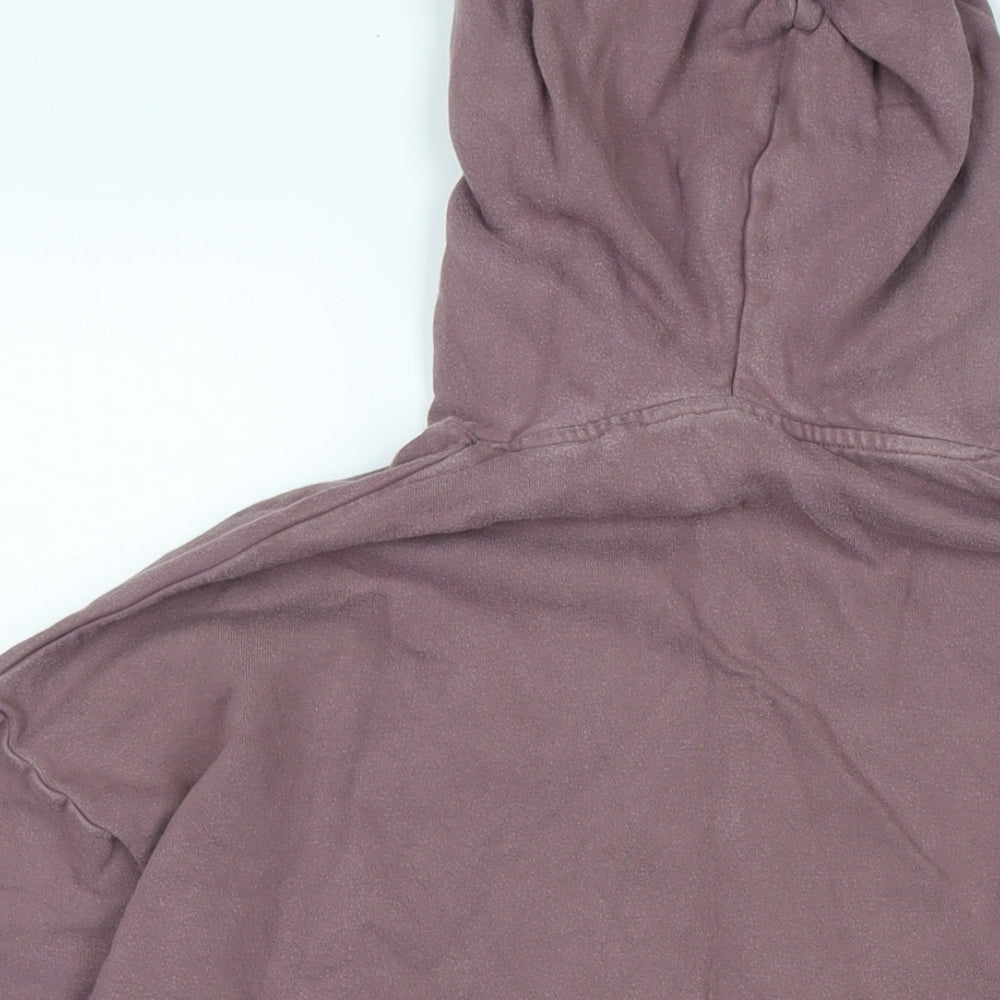 ASOS Mens Purple Polyester Pullover Hoodie Size M