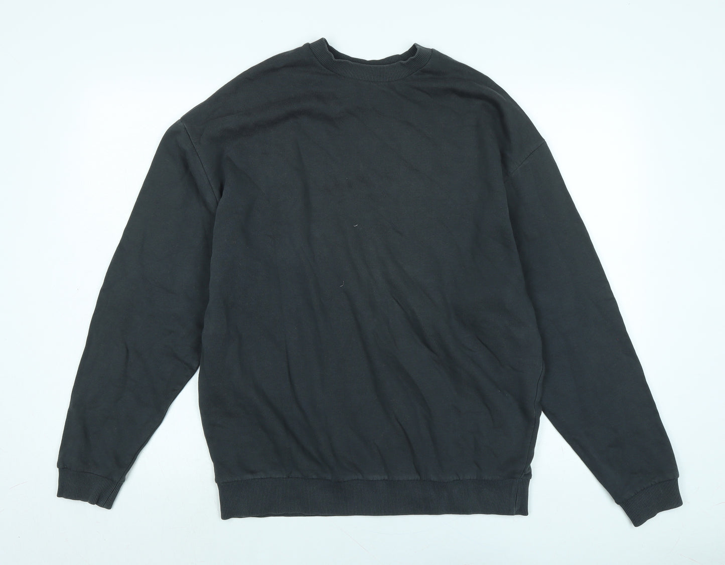ASOS Womens Grey Polyester Pullover Sweatshirt Size M
