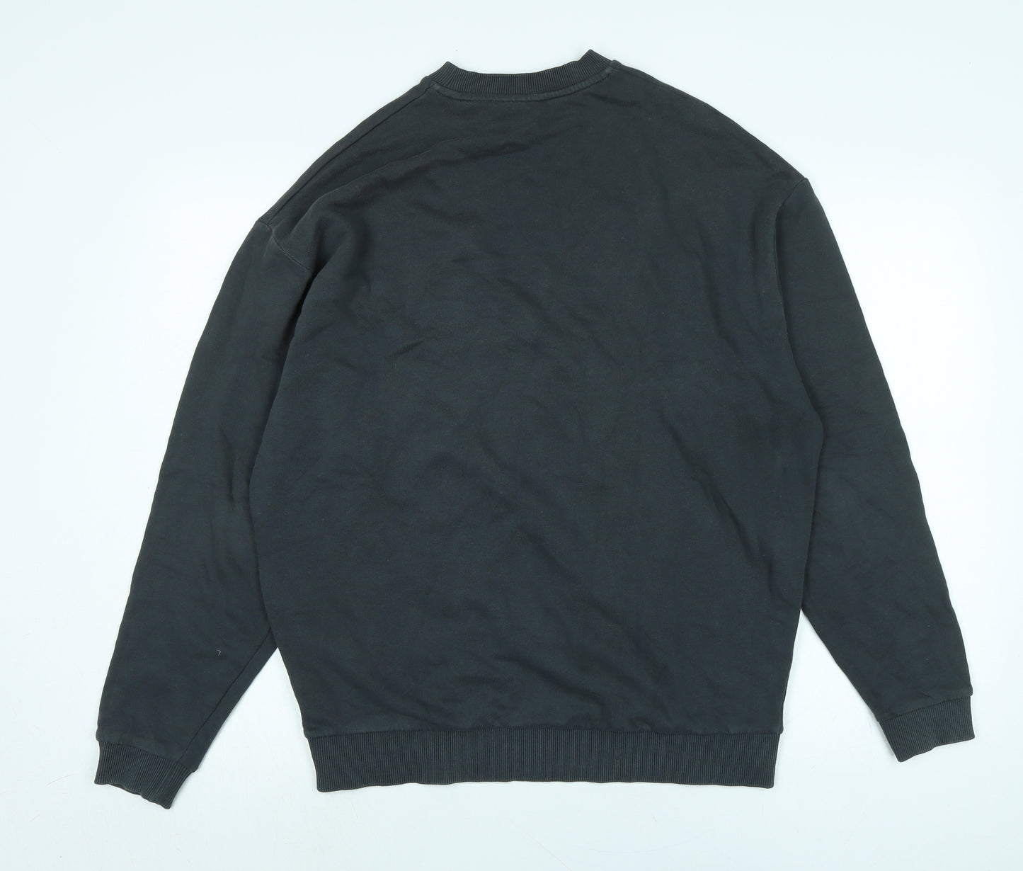 ASOS Womens Grey Polyester Pullover Sweatshirt Size M