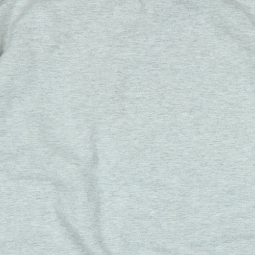 New Love Club Womens Grey Polyester Pullover Sweatshirt Size M