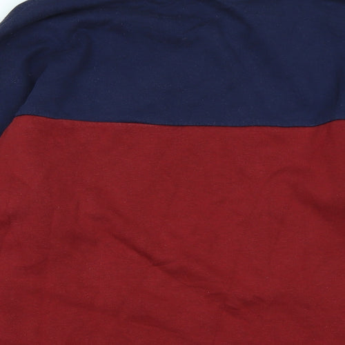 H&M Boys Blue Polyester Pullover Sweatshirt Size 14 Years