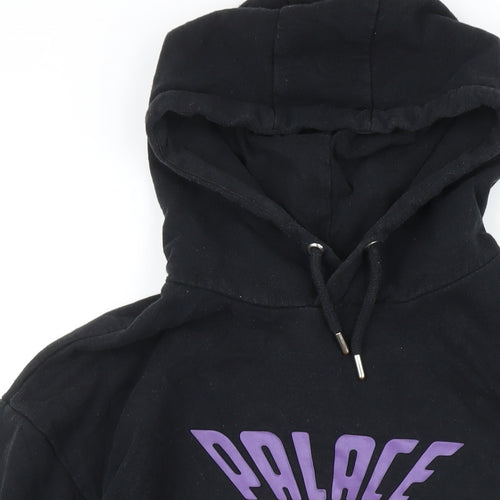 Stranger Things Mens Black Cotton Pullover Hoodie Size L - Palace Arcade