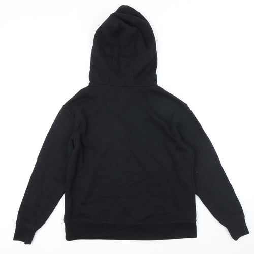 LA Gear Womens Black Polyester Pullover Hoodie Size 10