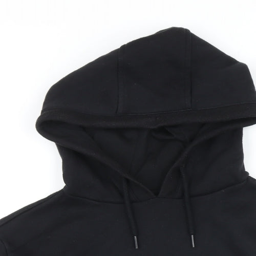 LA Gear Womens Black Polyester Pullover Hoodie Size 10