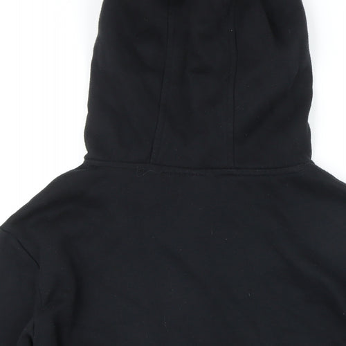LA Gear Womens Black Polyester Pullover Hoodie Size 10