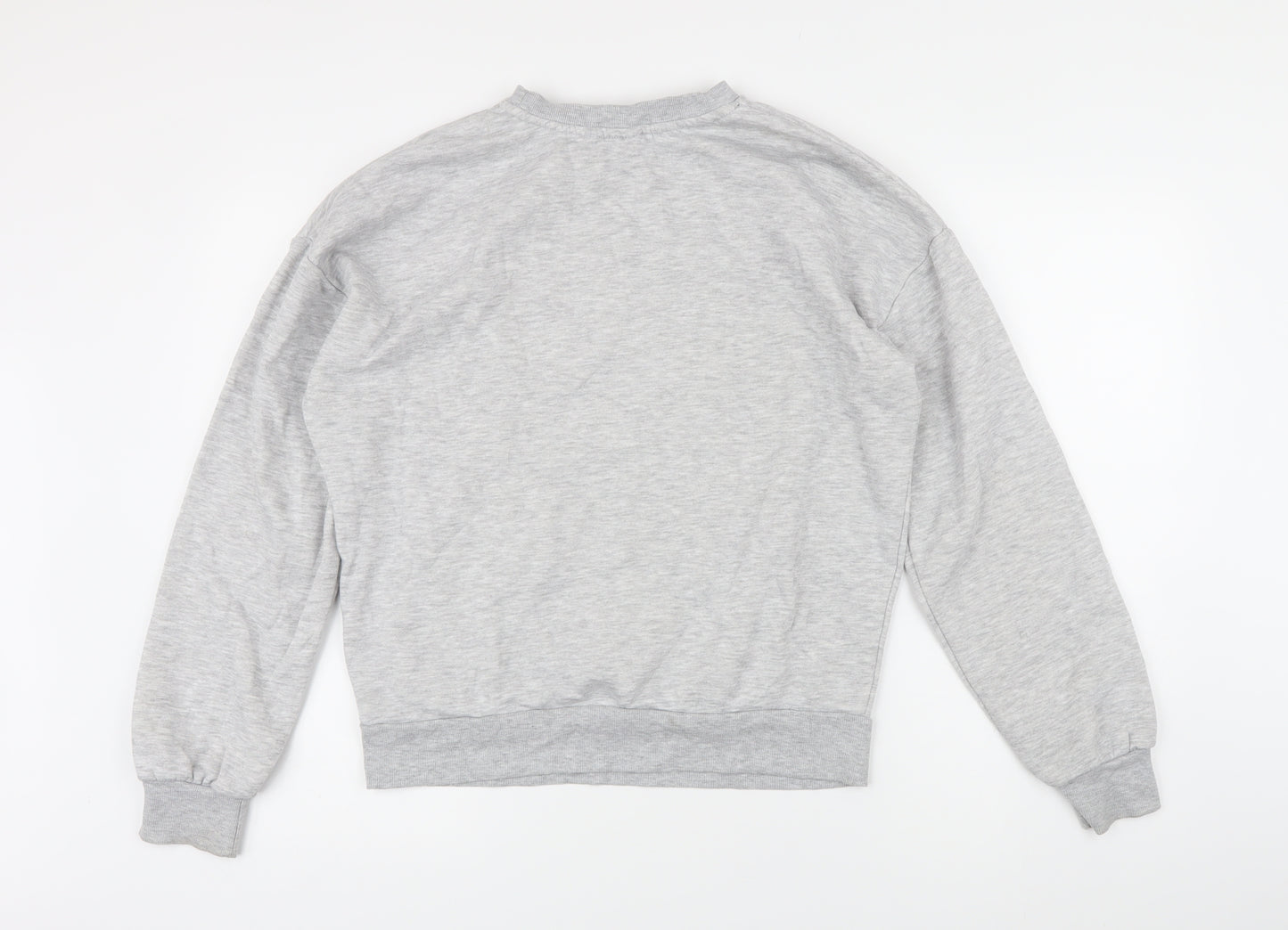 Harry Potter Womens Grey Houndstooth Cotton Pullover Sweatshirt Size S - Harry Potter