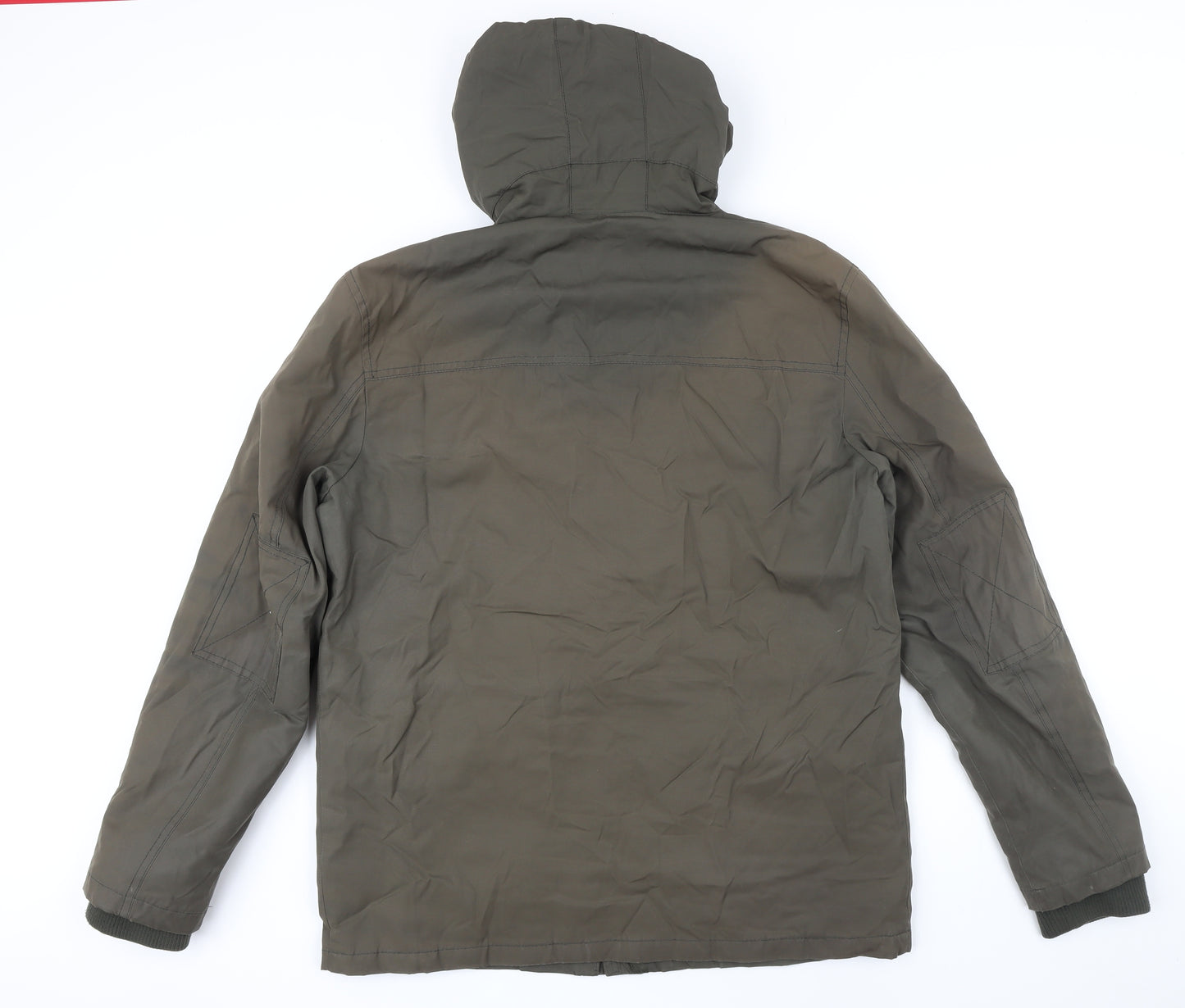 Fat Face Mens Green Jacket Coat Size M Zip