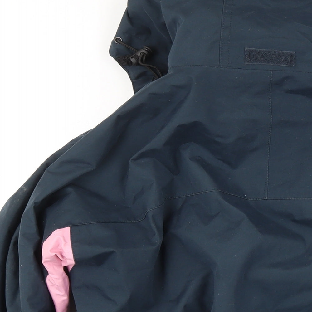 Rydale Womens Blue Jacket Coat Size M Zip