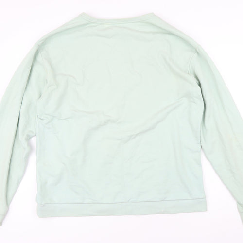 Cheap Monday Womens Green Polyester Blend Pullover Sweatshirt Size M