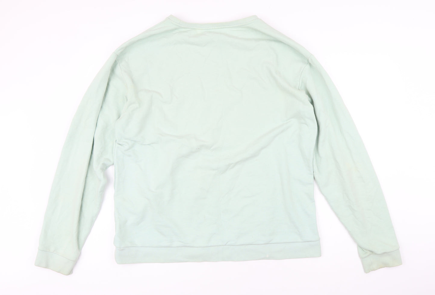 Cheap Monday Womens Green Polyester Blend Pullover Sweatshirt Size M