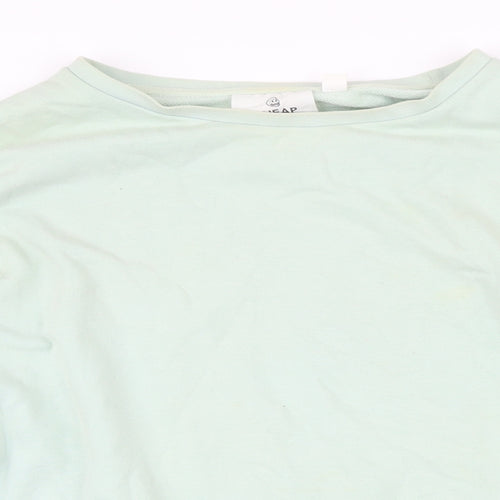 Cheap Monday Womens Green Polyester Blend Pullover Sweatshirt Size M