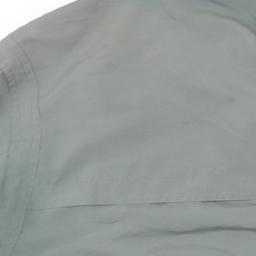 Dannimac Womens Green Jacket Coat Size 16 Zip