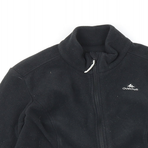 Decathalon Womens Black Jacket Size S Zip