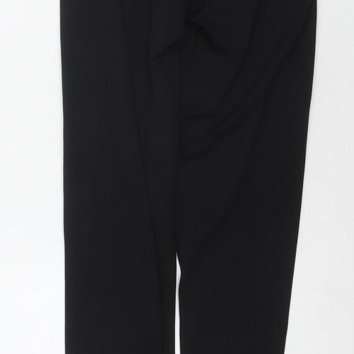 Campri Womens Black Polyester Pedal Pusher Leggings Size 8 L28 in