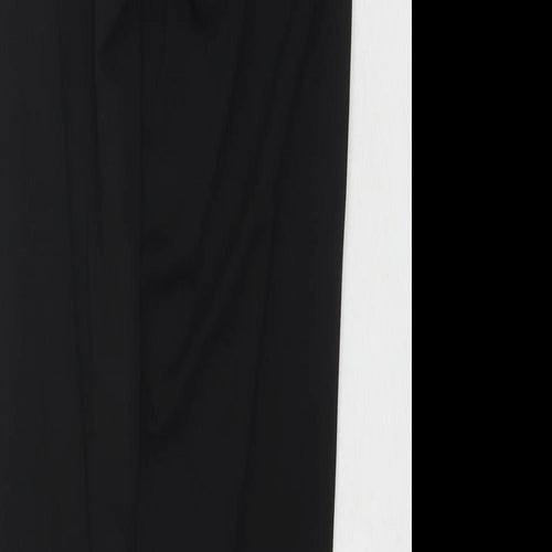Campri Womens Black Polyester Pedal Pusher Leggings Size 8 L28 in