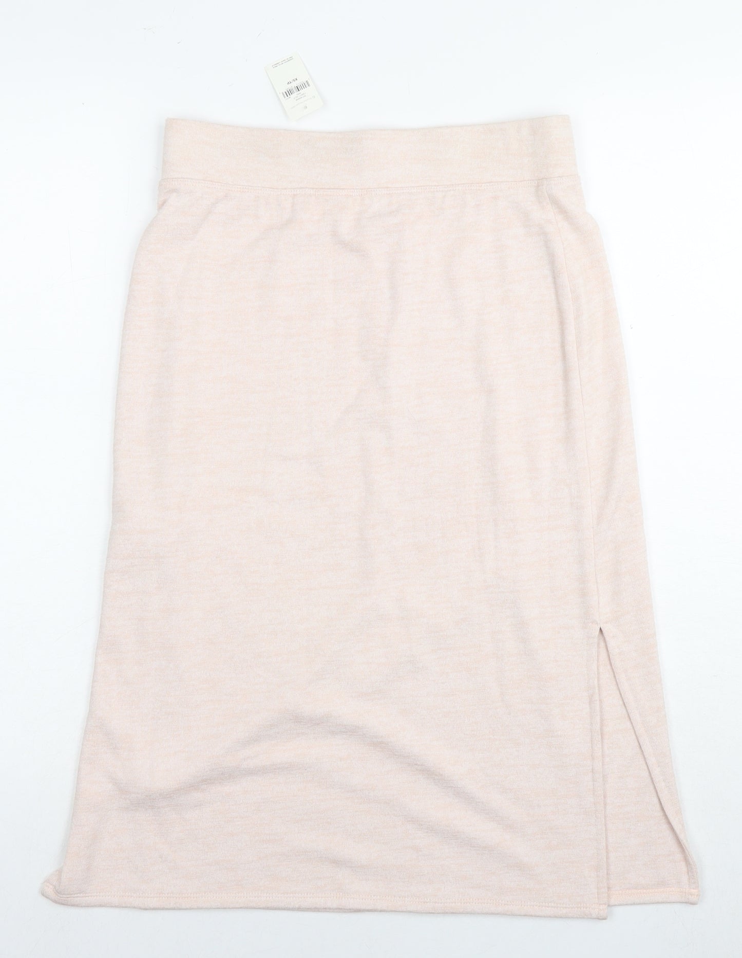 Gap Womens Beige Polyester A-Line Skirt Size XS - Side Slit(s)