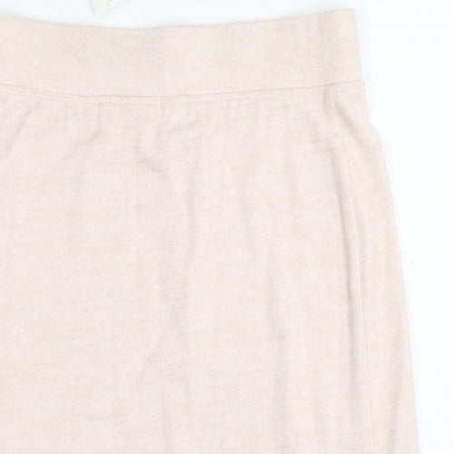 Gap Womens Beige Polyester A-Line Skirt Size XS - Side Slit(s)