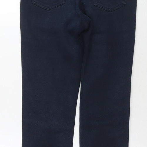 Amazing Woman Womens Blue Cotton Blend Skinny Jeans Size 10 L23 in Regular Zip