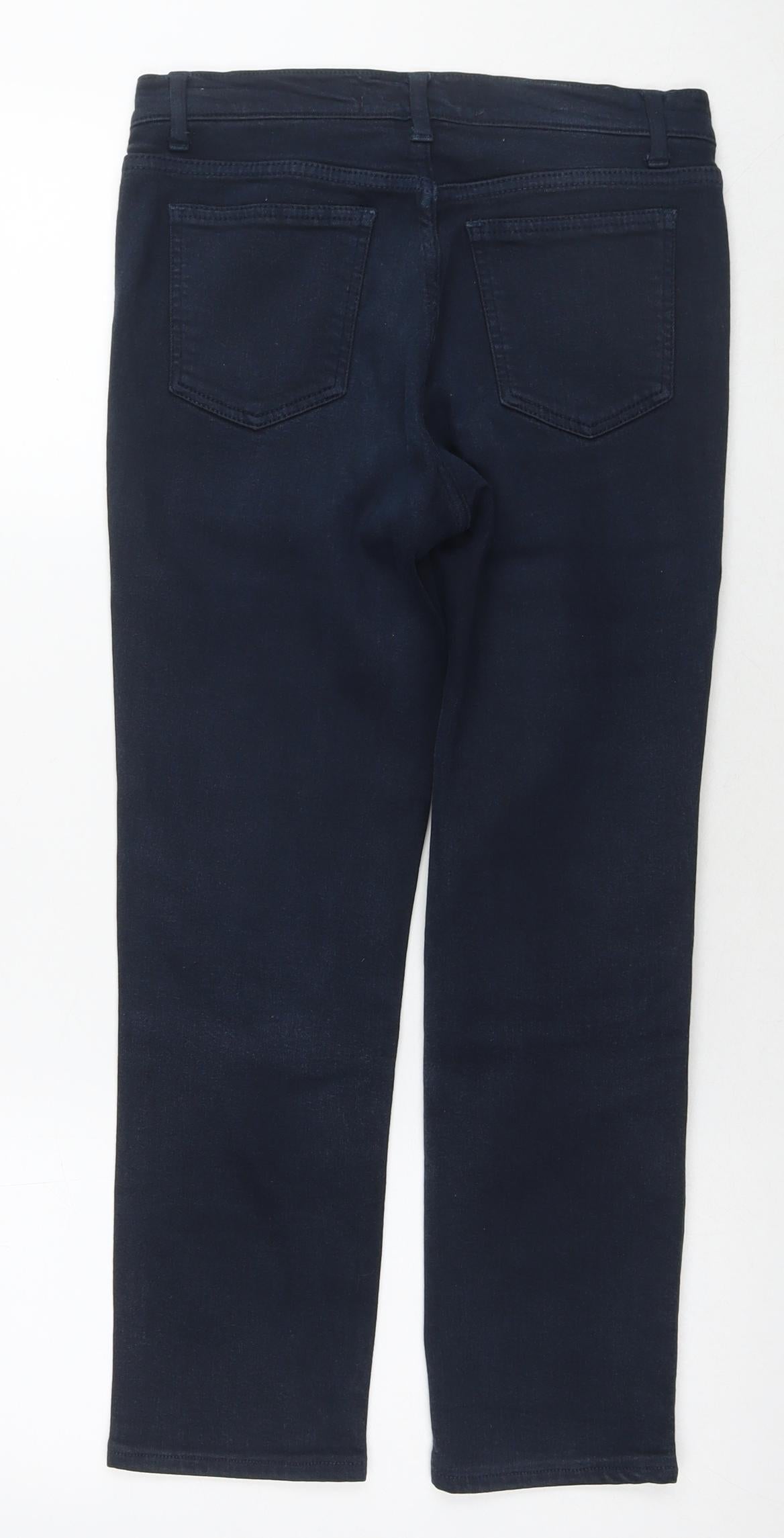 Amazing Woman Womens Blue Cotton Blend Skinny Jeans Size 10 L23 in Regular Zip