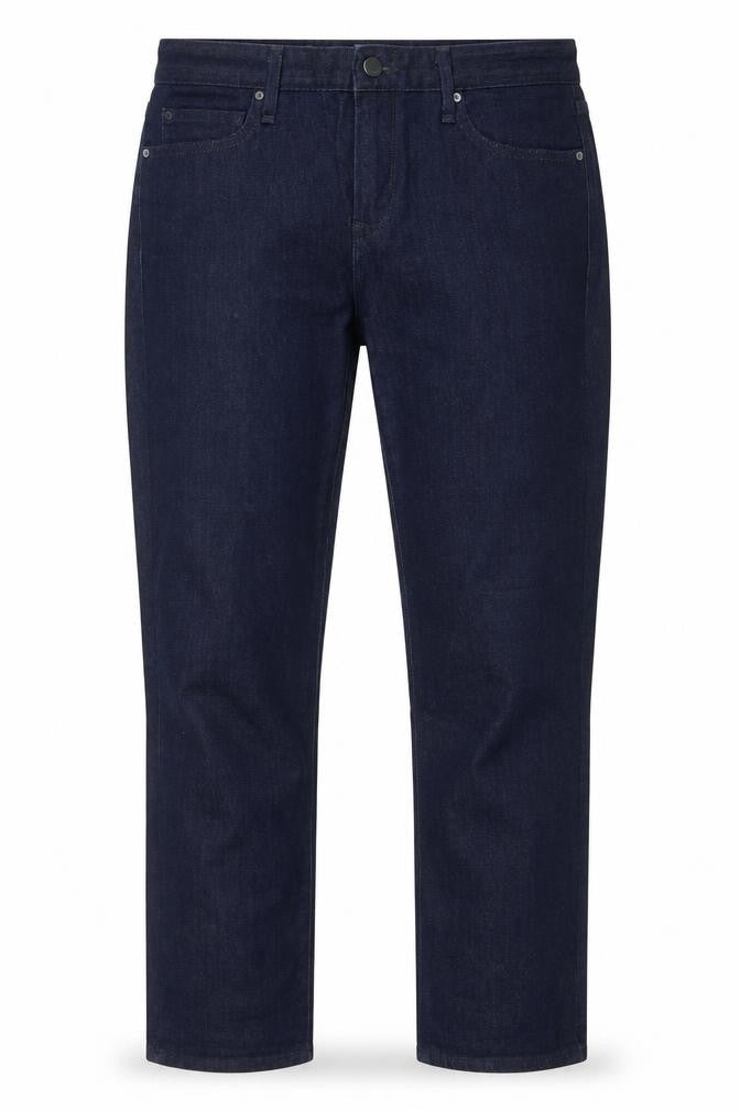 Gap Womens Blue Cotton Straight Jeans Size 6 L26 in Regular Zip