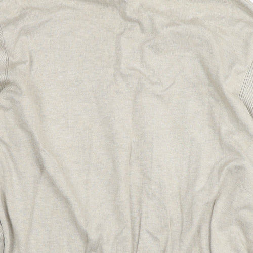 Addition Elle Womens Beige Roll Neck Rayon Pullover Jumper Size 3XL