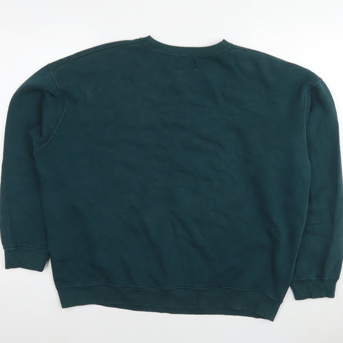 Pacific Republic Womens Blue Cotton Pullover Sweatshirt Size M Pullover - Planets made of stardust