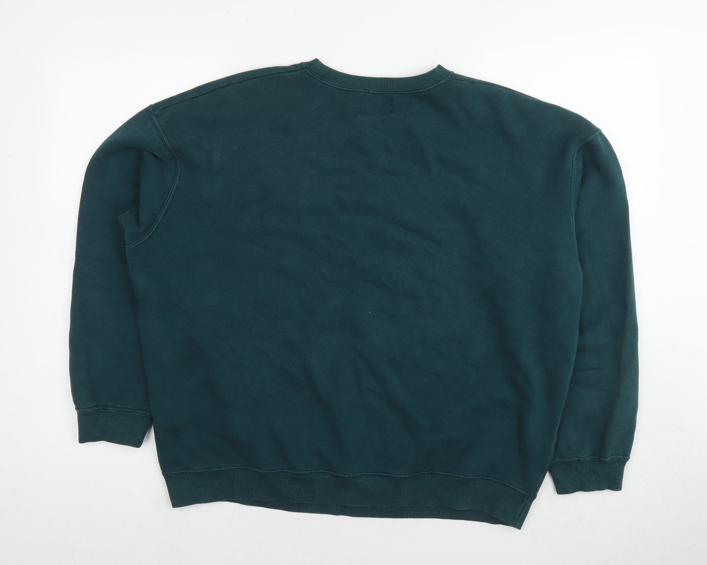 Pacific Republic Womens Blue Cotton Pullover Sweatshirt Size M Pullover - Planets made of stardust