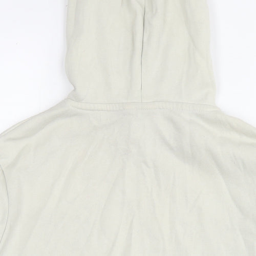 Disney Womens Beige Cotton Pullover Hoodie Size 10 Pullover - Size 10-12 Mickey Mouse