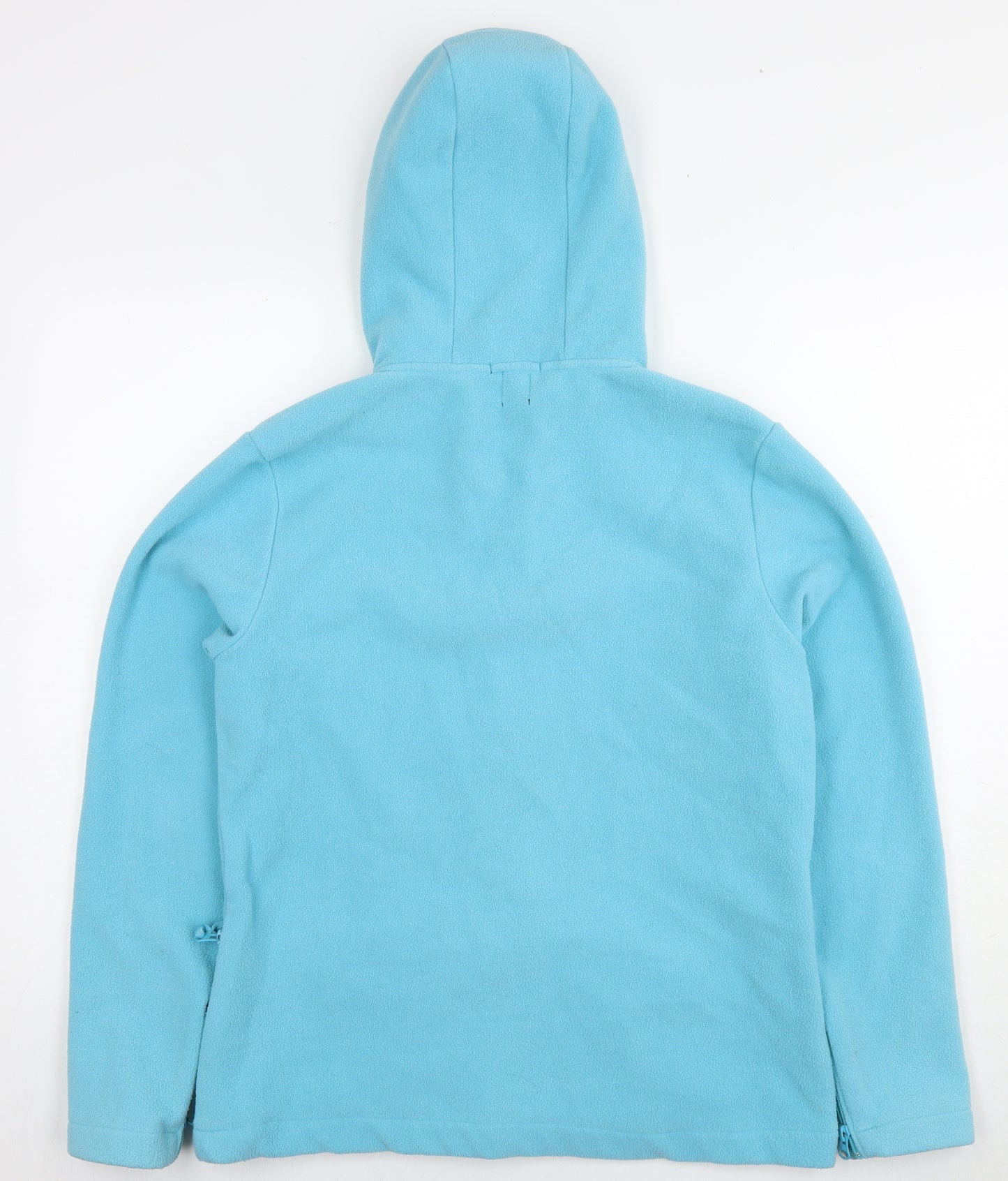 Gap Womens Blue Polyester Full Zip Hoodie Size L Zip