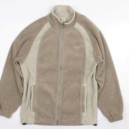Cotton Traders Mens Brown Jacket Size XS Zip