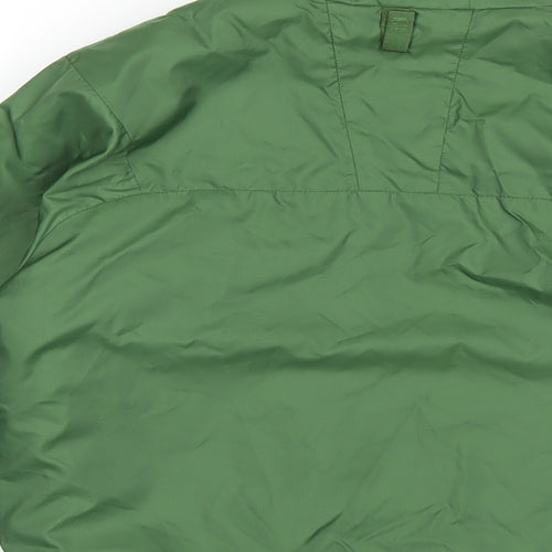 The North Face Boys Green Puffer Jacket Coat Size 7-8 Years Zip