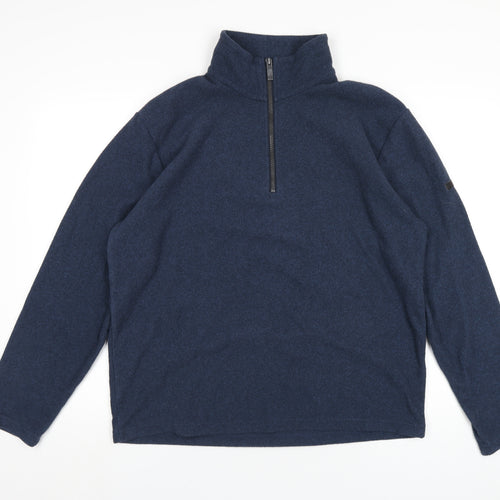Regatta Mens Blue Polyester Pullover Sweatshirt Size L