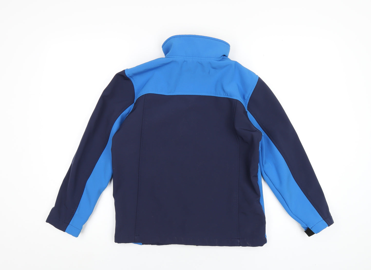 Snozu Boys Blue Rain Coat Coat Size 10-11 Years Zip