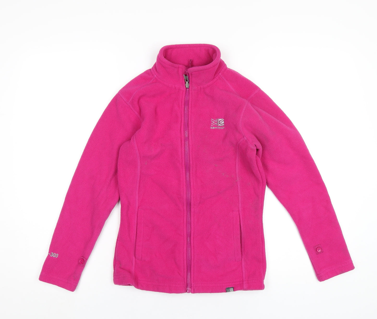 Karrimor Girls Pink Jacket Size 11-12 Years Zip