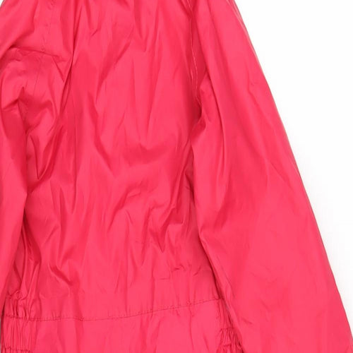 Peter Storm Girls Pink Rain Coat Snowsuit Size 2-3 Years Zip