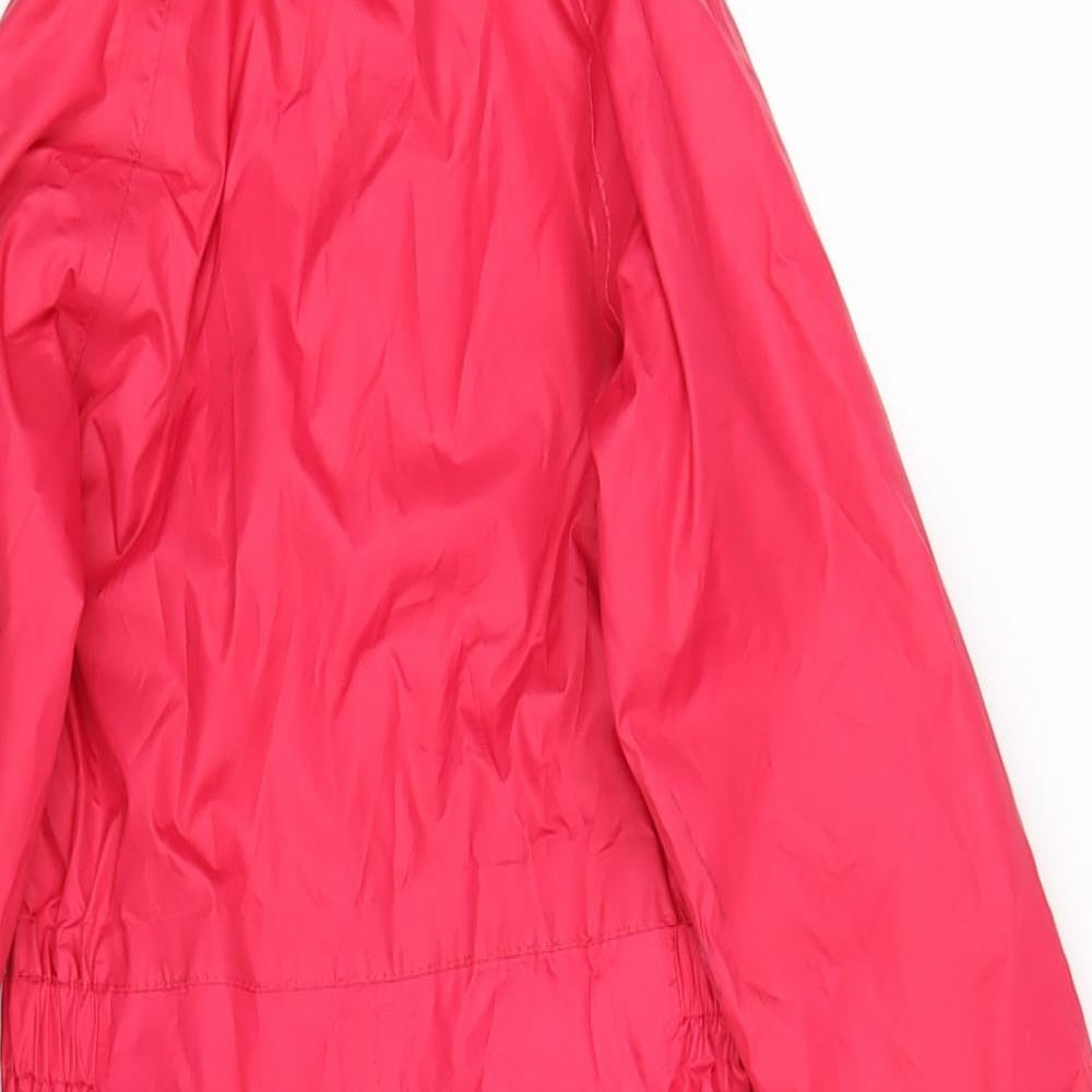 Peter Storm Girls Pink Rain Coat Snowsuit Size 2-3 Years Zip