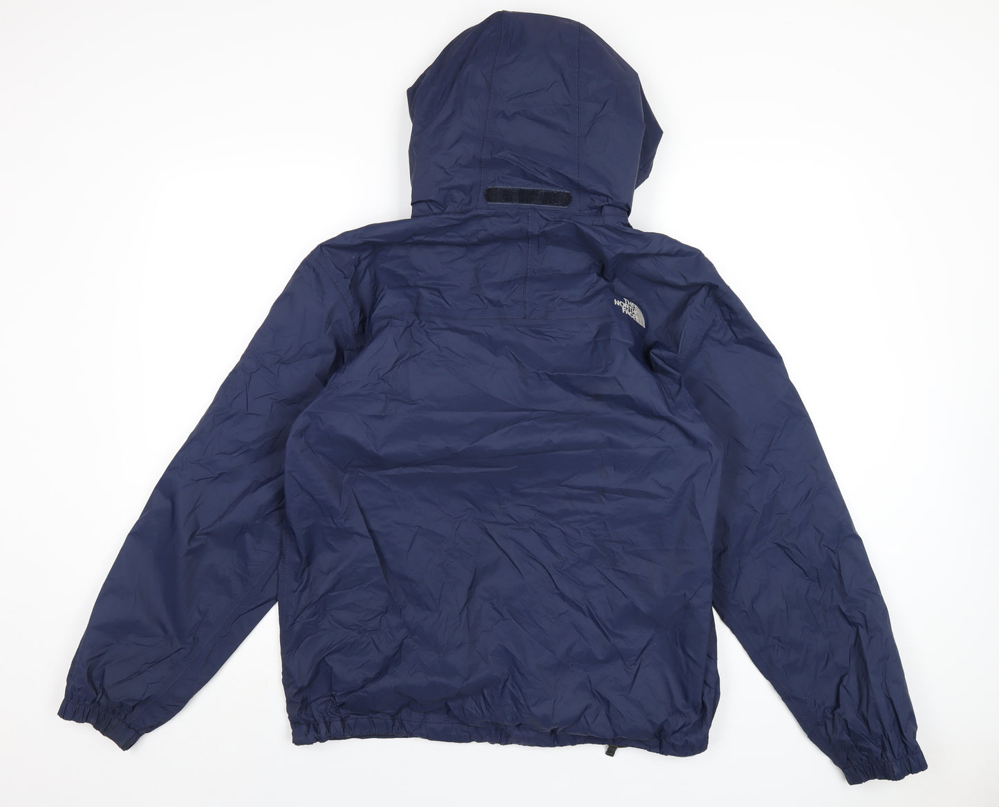 The North Face Mens Blue Rain Coat Coat Size M Zip