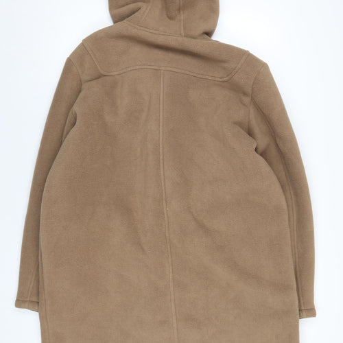 Pegasus Womens Brown Pea Coat Coat Size 16 Toggle