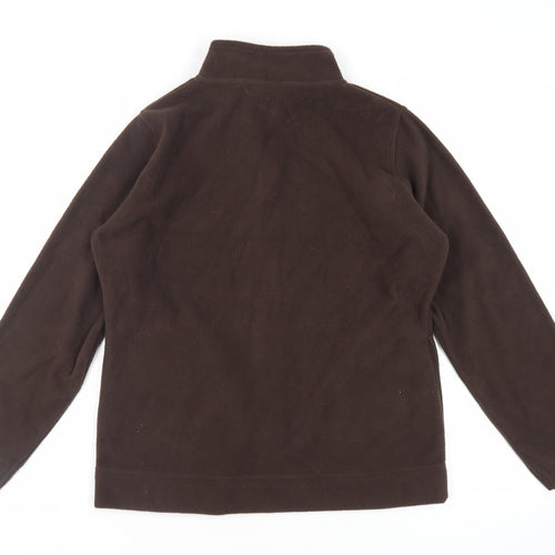 EWM Womens Brown Jacket Size M Zip