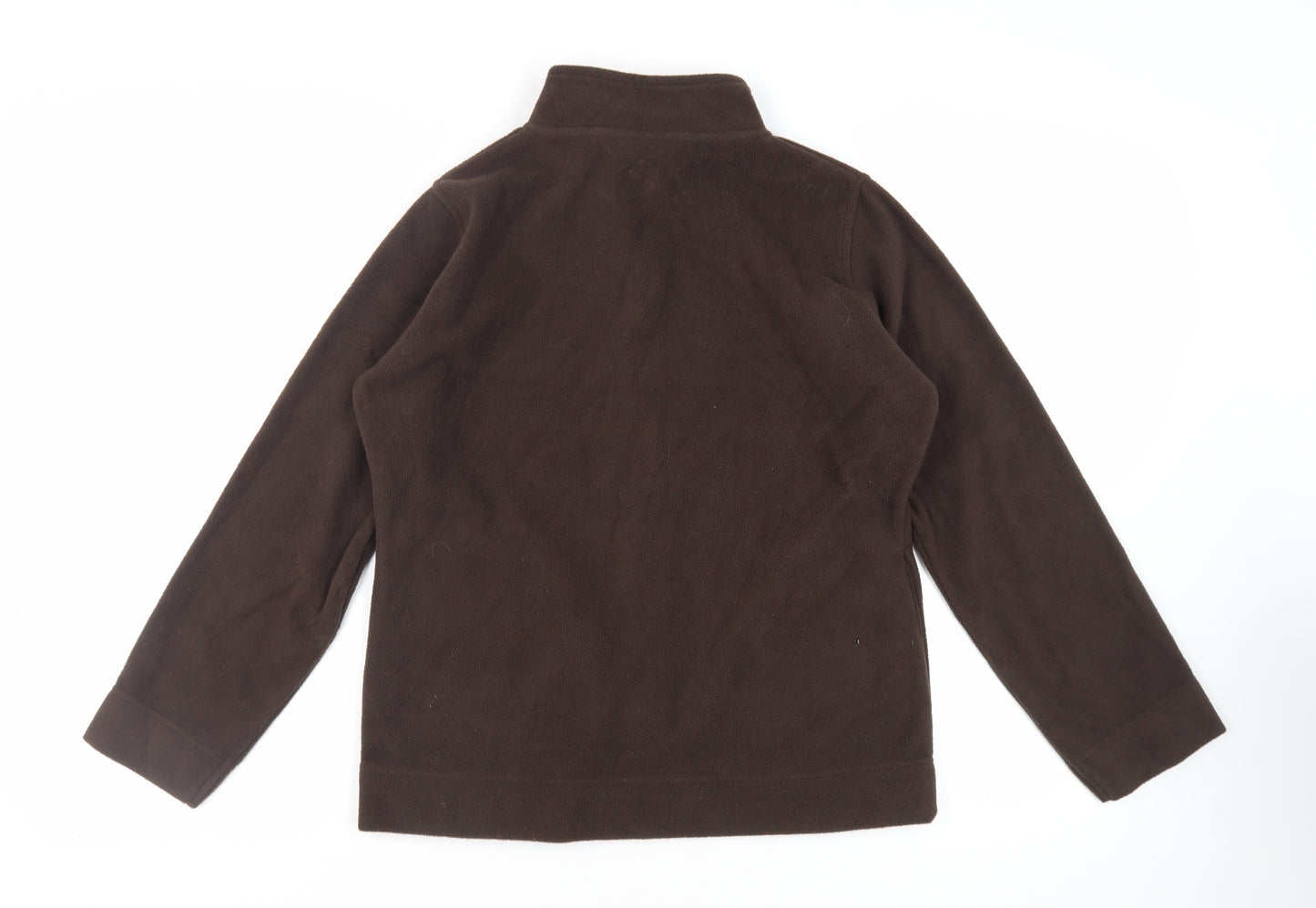 EWM Womens Brown Jacket Size M Zip