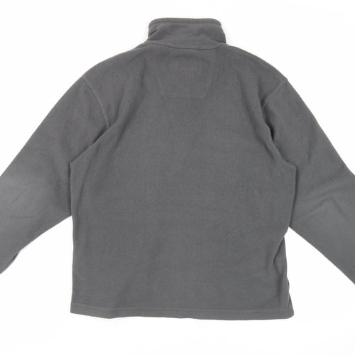 Regatta Mens Grey Polyester Pullover Sweatshirt Size S - Logo