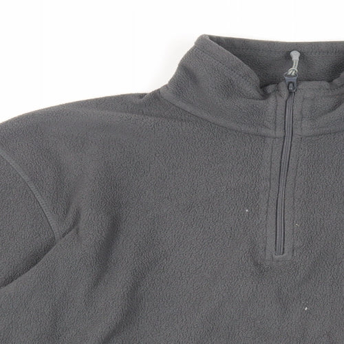 Regatta Mens Grey Polyester Pullover Sweatshirt Size S - Logo