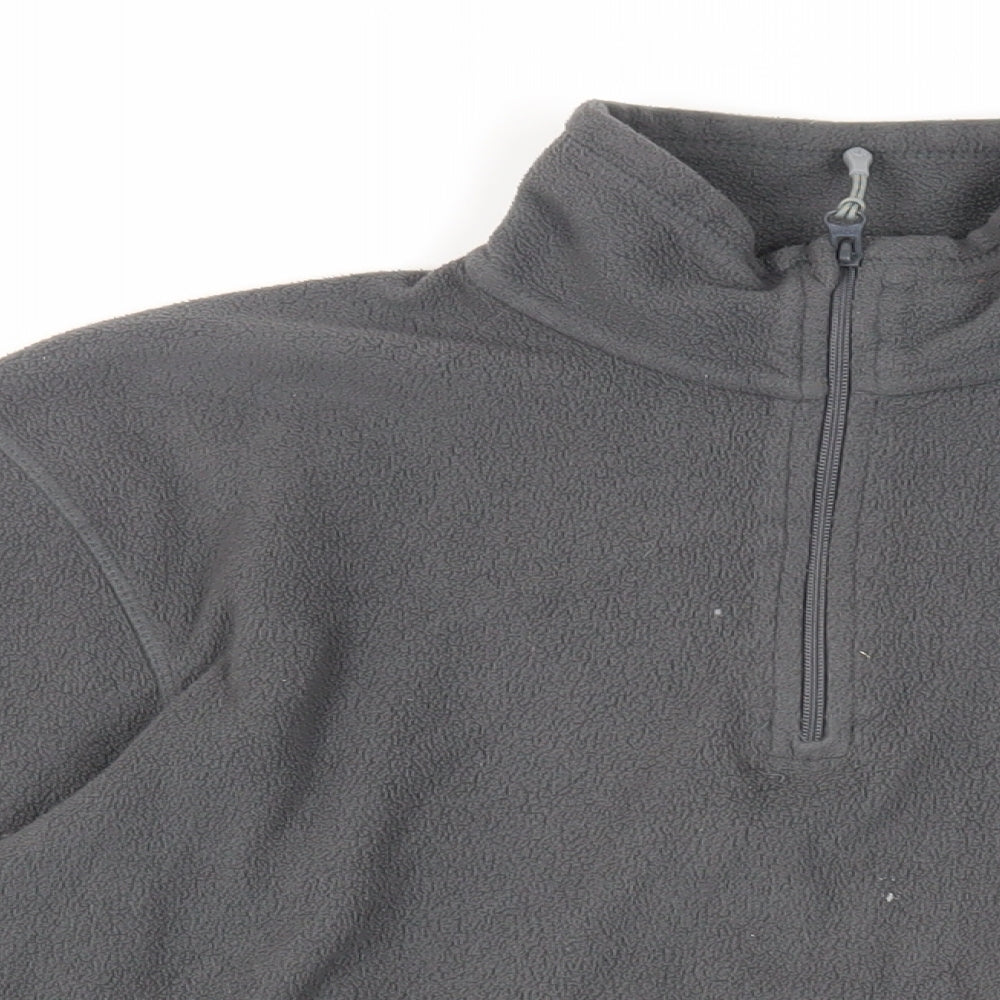Regatta Mens Grey Polyester Pullover Sweatshirt Size S - Logo