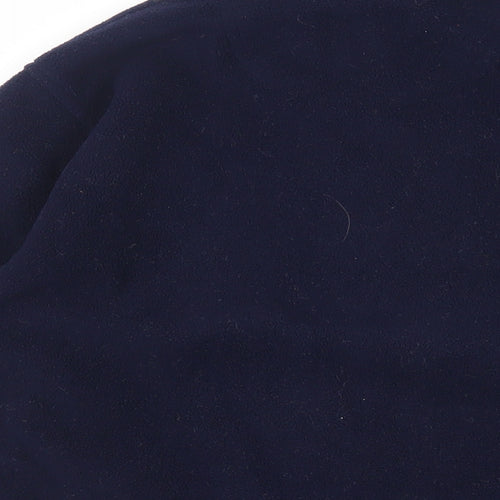 EWM Womens Blue Jacket Size S Zip - Zipped Pockets