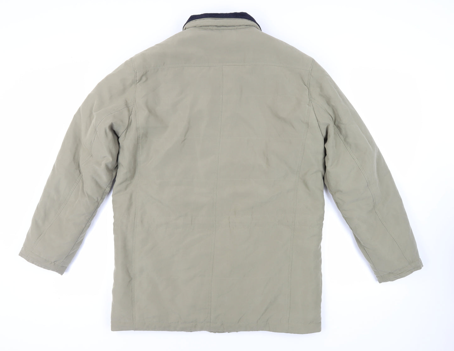 Brook Taverner Mens Green Jacket Size 38 Zip