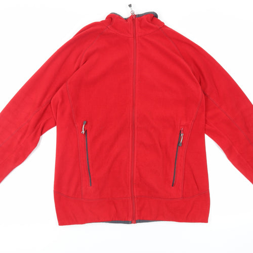 Stand Out Mens Red Jacket Size M Zip - Zipped Pockets